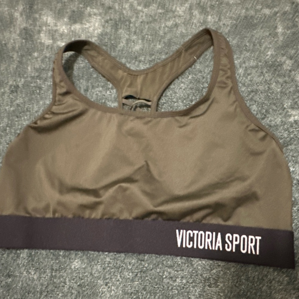 Victoria's Secret Olive Sports Bra